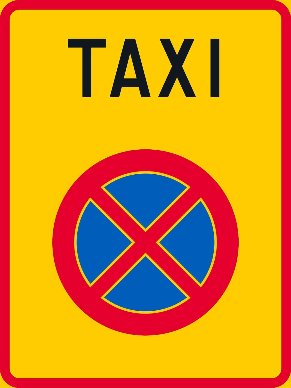 Liikennemerkki C42: Taksin pysähtymispaikka
