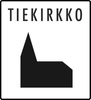 Liikennemerkki 9902: Tiekirkko